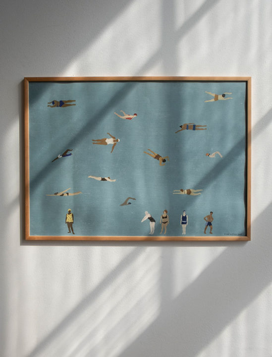 SWIMMERS POSTER  Fine Little Day